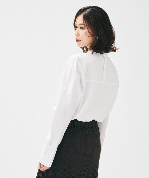 UNTITLED（アンタイトル） ブラウス シャツ 「重ね着レイヤード/スーツ