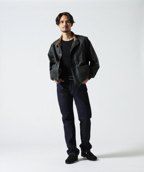 ブルゾン アウター Barbour (バブアー）Transport Wax Blouson メンズ レディースの画像