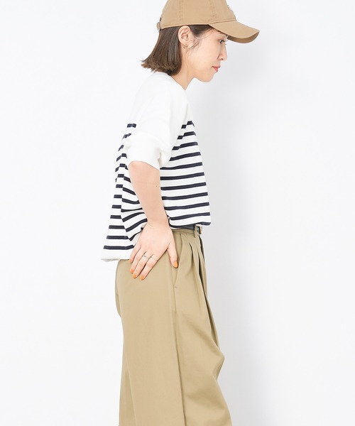「MICA&DEAL」 半袖ニット FREE ブルー レディース_画像7