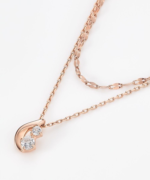 4℃（ヨンドシー） ネックレス 「Holiday Limited」 シルバー しずく