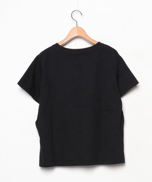 「GALLEST」 半袖Tシャツ 13 ブラック レディース_画像2