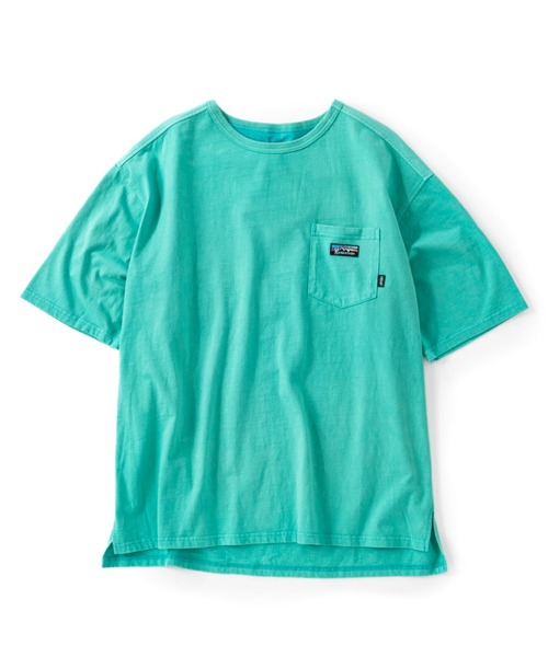 「MANASTASH」 半袖Tシャツ LARGE ミント メンズ_画像7