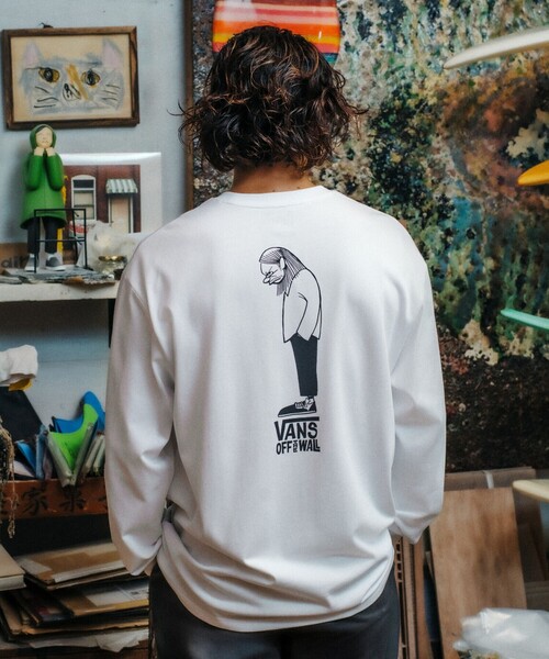 花井祐介　yusuke hanai vans バンズ　ヴァンズ　ロンT 長袖T VANS（ヴァンズ） tシャツ × Yusuke Hanai / Long Sleeve T-shirt