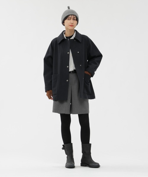 MHL.（エムエイチエル） ダウンコート ダウンジャケット BASIC WOOL