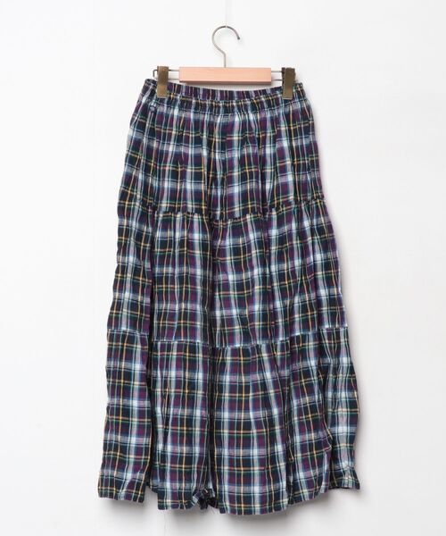 「ROCKMOUNT」 チェック柄スカート「ROCKMOUNTコラボ」 S パープル レディース_画像2