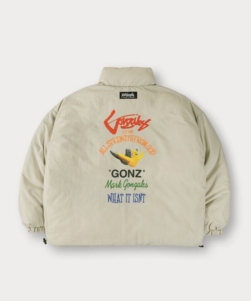 「（What it isNt）ART BY MARKGONZALES」 ブルゾン M ライトブルー メンズ_画像8