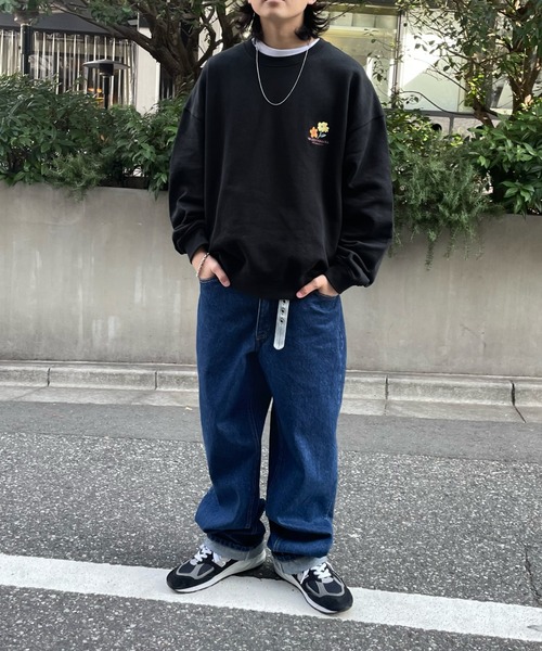 「WHO'S WHO gallery」 スウェットカットソー FREE アッシュグレー メンズ_画像7