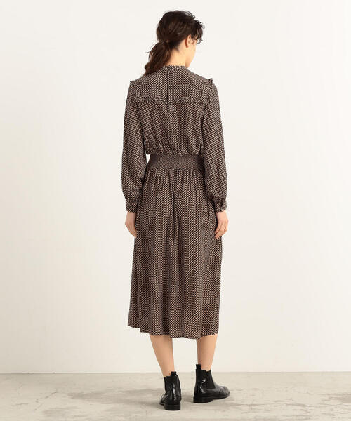 TOMORROWLAND（トゥモローランド） 「BALLSEY」長袖ワンピース 34