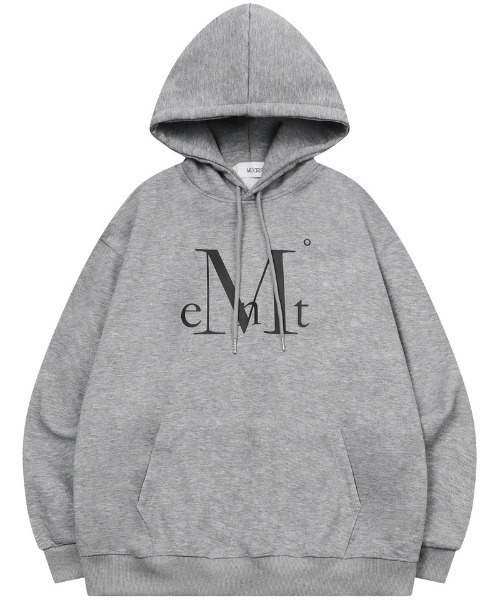 MUCENT（ムセント） パーカー A'GEM/9 × .kom BIG LOGO HOODIE