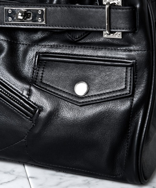 「BUFFALO BOBS」 ハンドバッグ FREE ブラック メンズ_画像9
