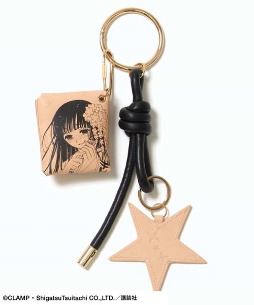 XXXHOLiC 侑子 グッズ バッグ キーホルダー レア CONVERSE TOKYO チャーム 「CLAMP」「xxxHOLiC」POUCH CHARM (全3種
