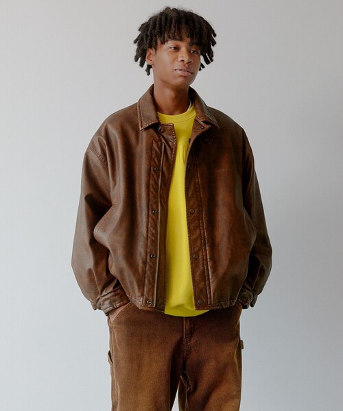 NAUTICA（ノーティカ） ブルゾン MEDIUM ブラウン メンズ : ZOZOTOWN