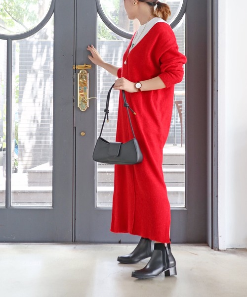 「MODE KAORI」 ショートブーツ 24.5cm ダークブラウン レディース_画像7