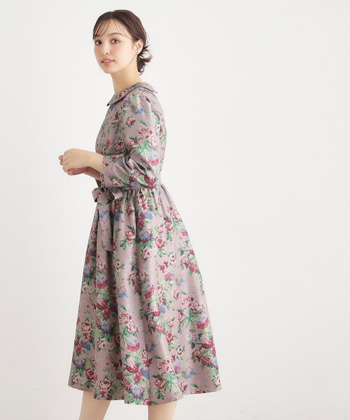LAURA ASHLEY（ローラアシュレイ） ワンピース 「WEB限定／9分袖