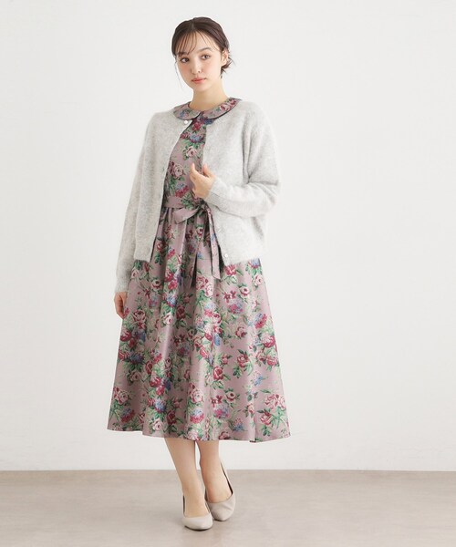 LAURA ASHLEY（ローラアシュレイ） ワンピース 「WEB限定／9分袖