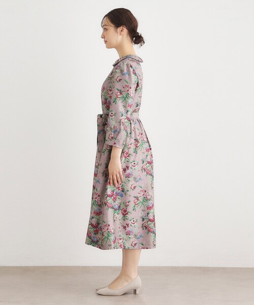 LAURA ASHLEY（ローラアシュレイ） ワンピース 「WEB限定／9分袖