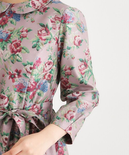 LAURA ASHLEY（ローラアシュレイ） ワンピース 「WEB限定／9分袖