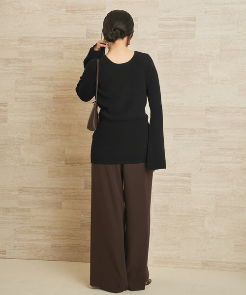 plage（プラージュ） ニット セーター Noil silk Square ニット