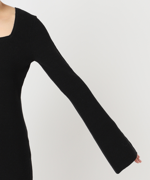 plage（プラージュ） ニット セーター Noil silk Square ニット