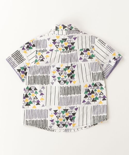 「zuppa di zucca」 「KIDS」半袖シャツ 100cm パープル キッズ_画像2