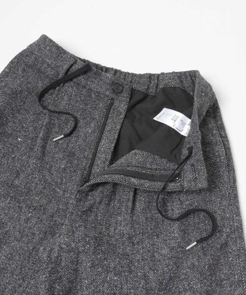 SENSE OF PLACE by URBAN RESEARCH ワイドパンツ パンツ カラーネップ