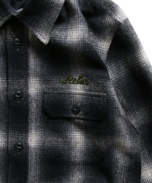 「ROTAR」 長袖シャツ MEDIUM ブラック系その他 メンズ_画像8
