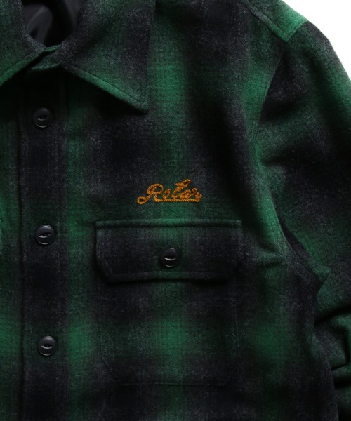 「ROTAR」 長袖シャツ MEDIUM ブラック系その他 メンズ_画像9