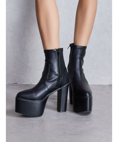 GYDA バルキーショートブーツ GD MOLD ショートブーツ 完売品 GYDA（ジェイダ） ブーツ バルキーショートブーツ レディース