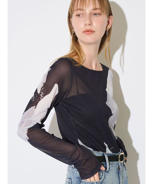 ELENDEEK（エレンディーク） tシャツ オーレグリントスキンカットソー