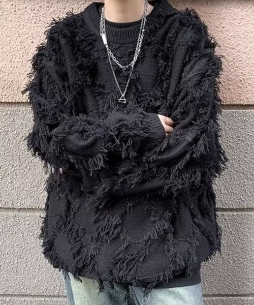 NOWLE（ノウル） セーター ニット 「NOWLE」グランジコア シャギー