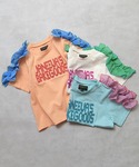 tシャツ チェックショルダーフリルTシャツ キ...の詳細画像1