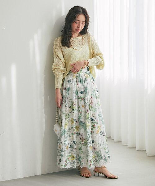 La boutique Bonbon（ラブティックボンボン） スカート エンブロイ