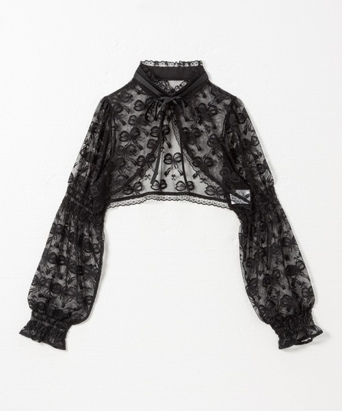 「DearMyLove」 ボレロ MEDIUM ブラック レディース_画像2