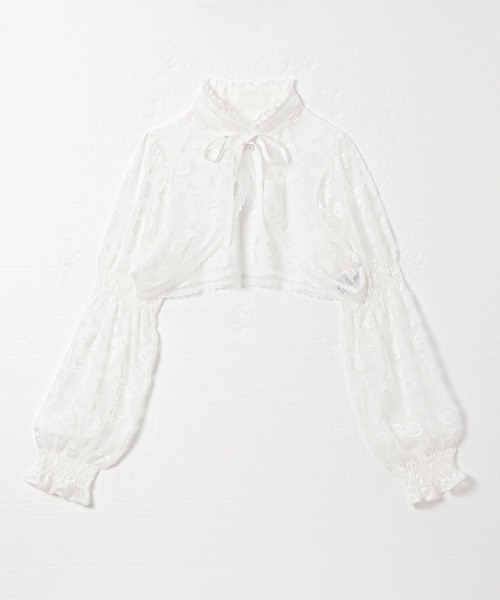 「DearMyLove」 ボレロ MEDIUM ブラック レディース_画像3