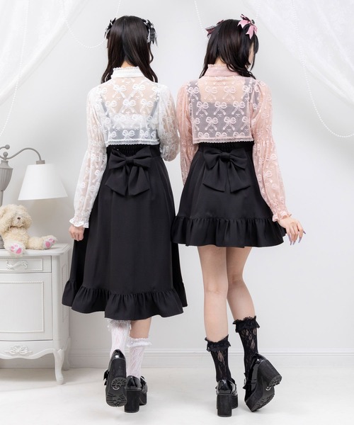 「DearMyLove」 ボレロ MEDIUM ブラック レディース_画像5