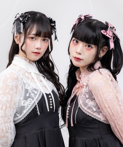 「DearMyLove」 ボレロ MEDIUM ブラック レディース_画像8