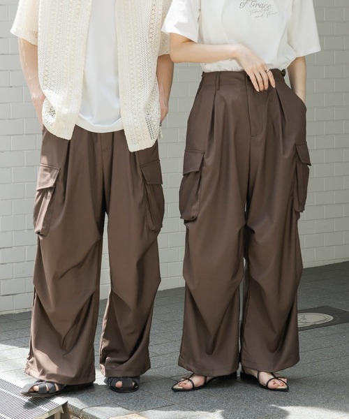 「SENSE OF PLACE by URBAN RESEARCH」 パンツ LARGE ブラック メンズ_画像2