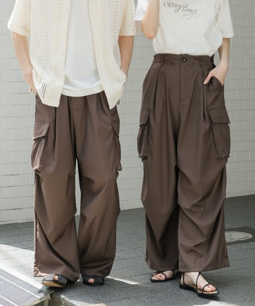 「SENSE OF PLACE by URBAN RESEARCH」 パンツ LARGE ブラック メンズ_画像3