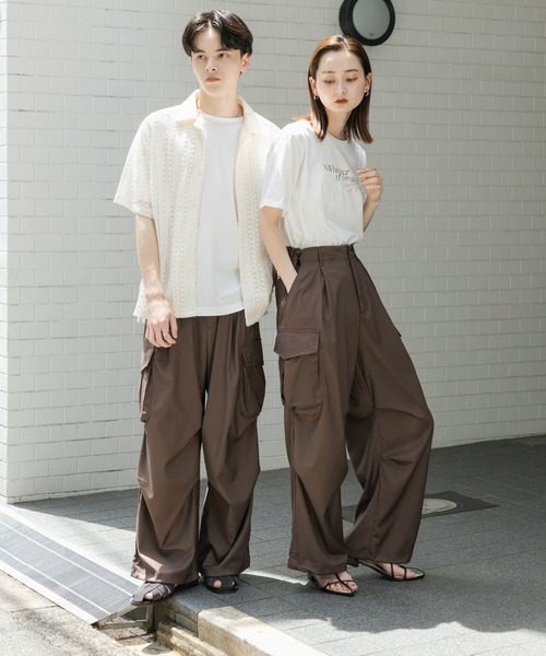 「SENSE OF PLACE by URBAN RESEARCH」 パンツ LARGE ブラック メンズ_画像5