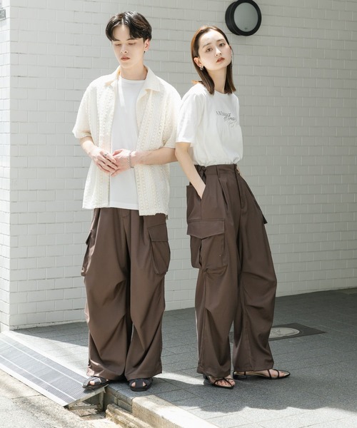 「SENSE OF PLACE by URBAN RESEARCH」 パンツ LARGE ブラック メンズ_画像6