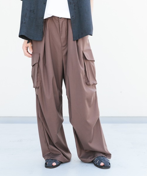 「SENSE OF PLACE by URBAN RESEARCH」 パンツ LARGE ブラック メンズ_画像8