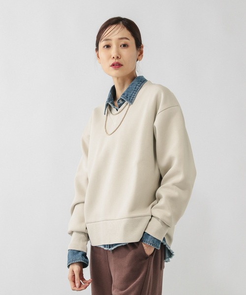 GLOBAL WORK（グローバルワーク） トレーナー スウェット 加工