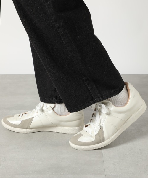 「GERMAN TRAINER」 ローカットスニーカー 25 ブラック メンズ_画像5