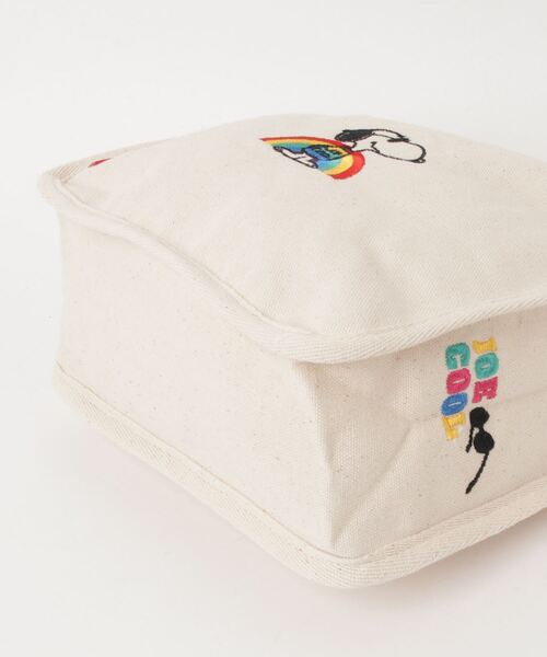 「Vintage PEANUTS」 2WAYバッグ - ベージュ レディース_画像3