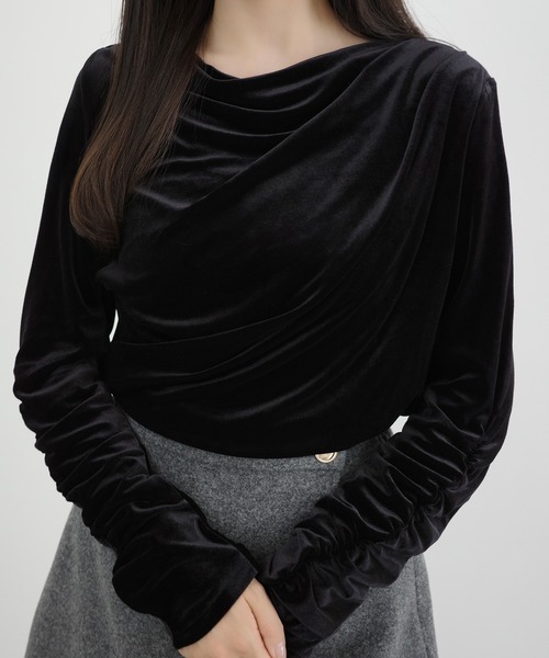 「CENEA」 長袖カットソー MEDIUM モカ レディース_画像5