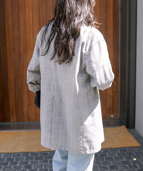 「RIVE DROITE」 テーラードジャケット FREE ネイビー レディース_画像7