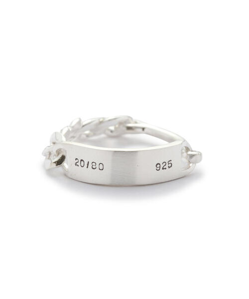 指輪 リング 「20/80」トゥエンティーエイティー/STERLING SILVER CHAIN RING メンズ レディース_6
