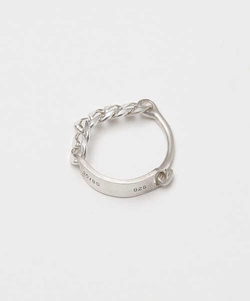 指輪 リング 「20/80」トゥエンティーエイティー/STERLING SILVER CHAIN RING メンズ レディース