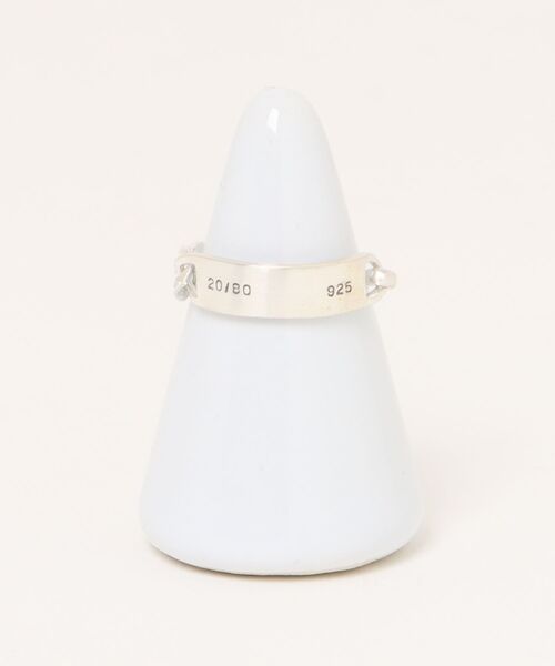 指輪 リング 「20/80」トゥエンティーエイティー/STERLING SILVER CHAIN RING メンズ レディース_2