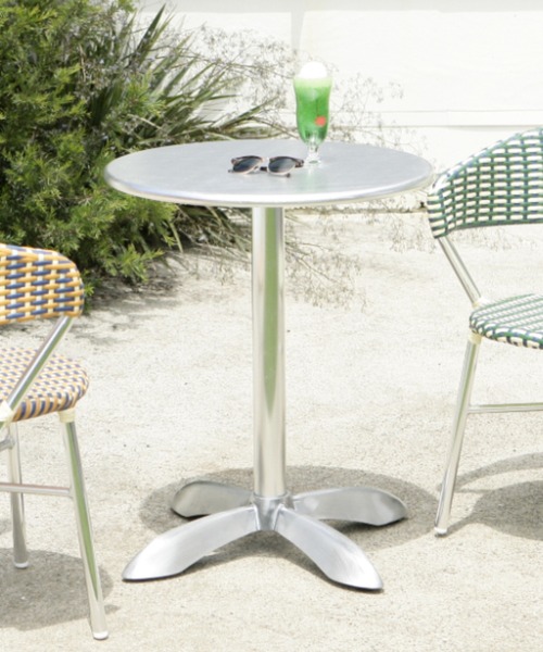 DULTONアルミニウムラウンドテーブル DULTON（ダルトン） 家具 ALUMINUM ROUND TABLE 60/アルミニウム
